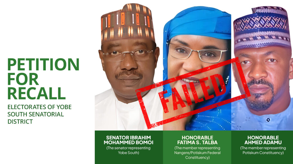 Make Your Mark: Join the Recall Movement in Yobe South!